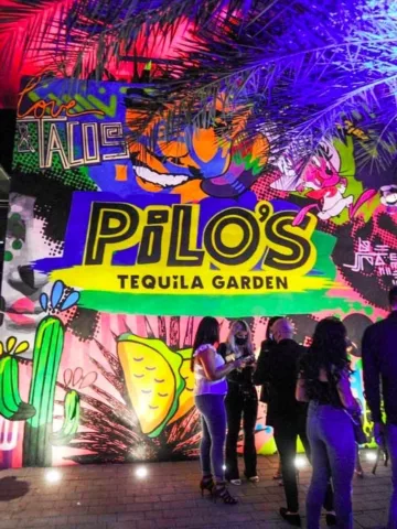 Pilos Tequila Garden Wynwood mural