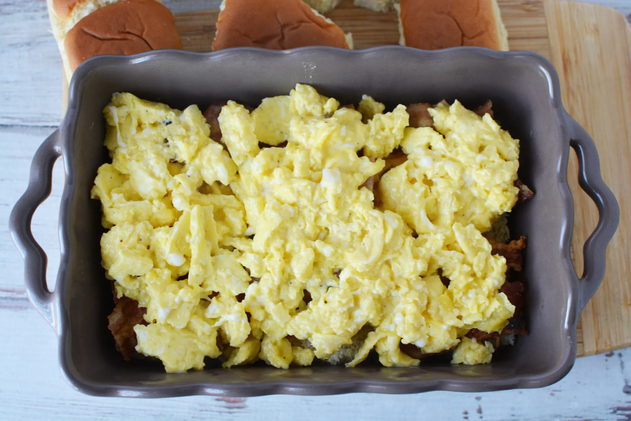 scrambled eggs