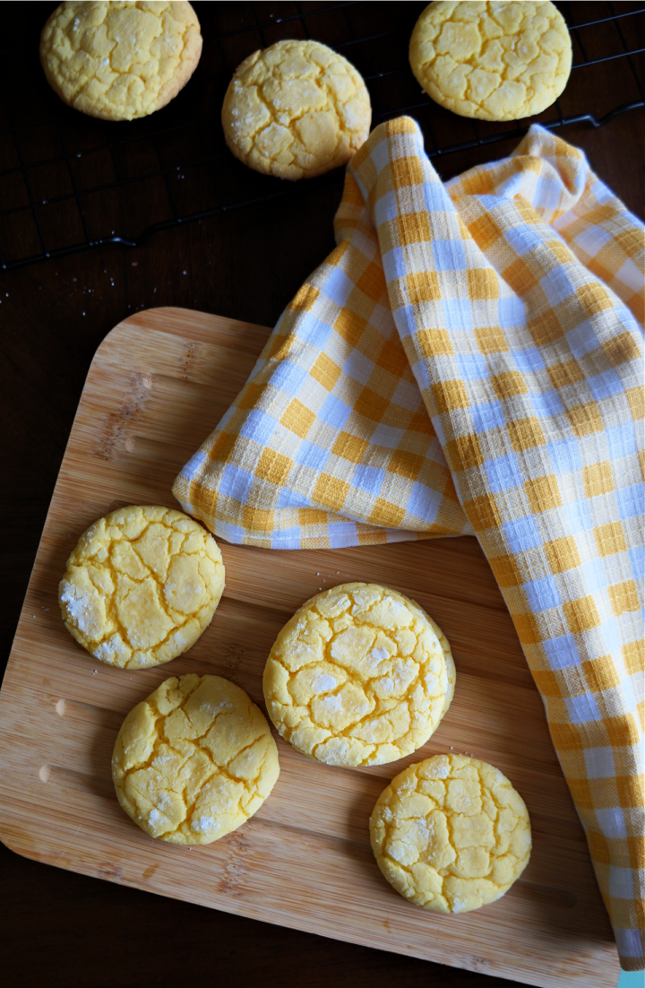 Lemon Cookies From Cake Mix - The Rebel Chick