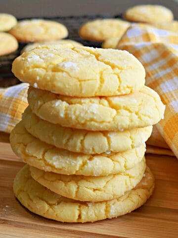 Lemon Cookies From Cake Mix