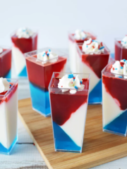 Red White and Blue Donuts - The Rebel Chick