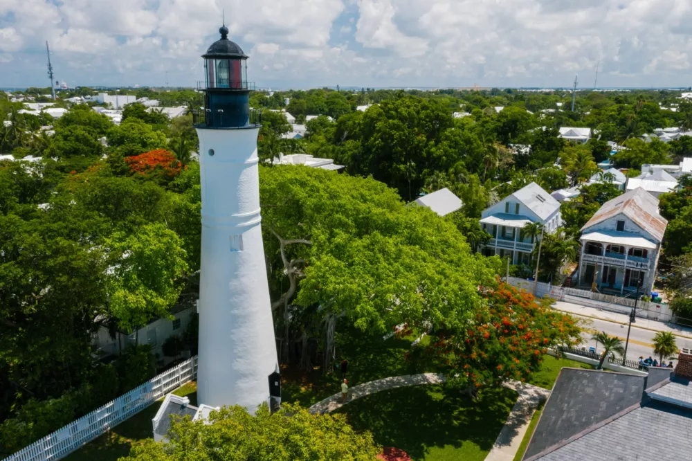 truman annex key west and the key west lighthouse