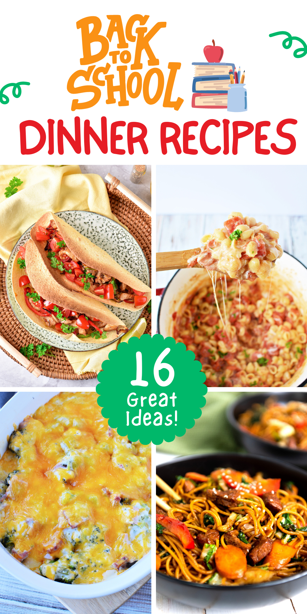 16 Easy Dinner Recipes to Make During Busy Back to School Season