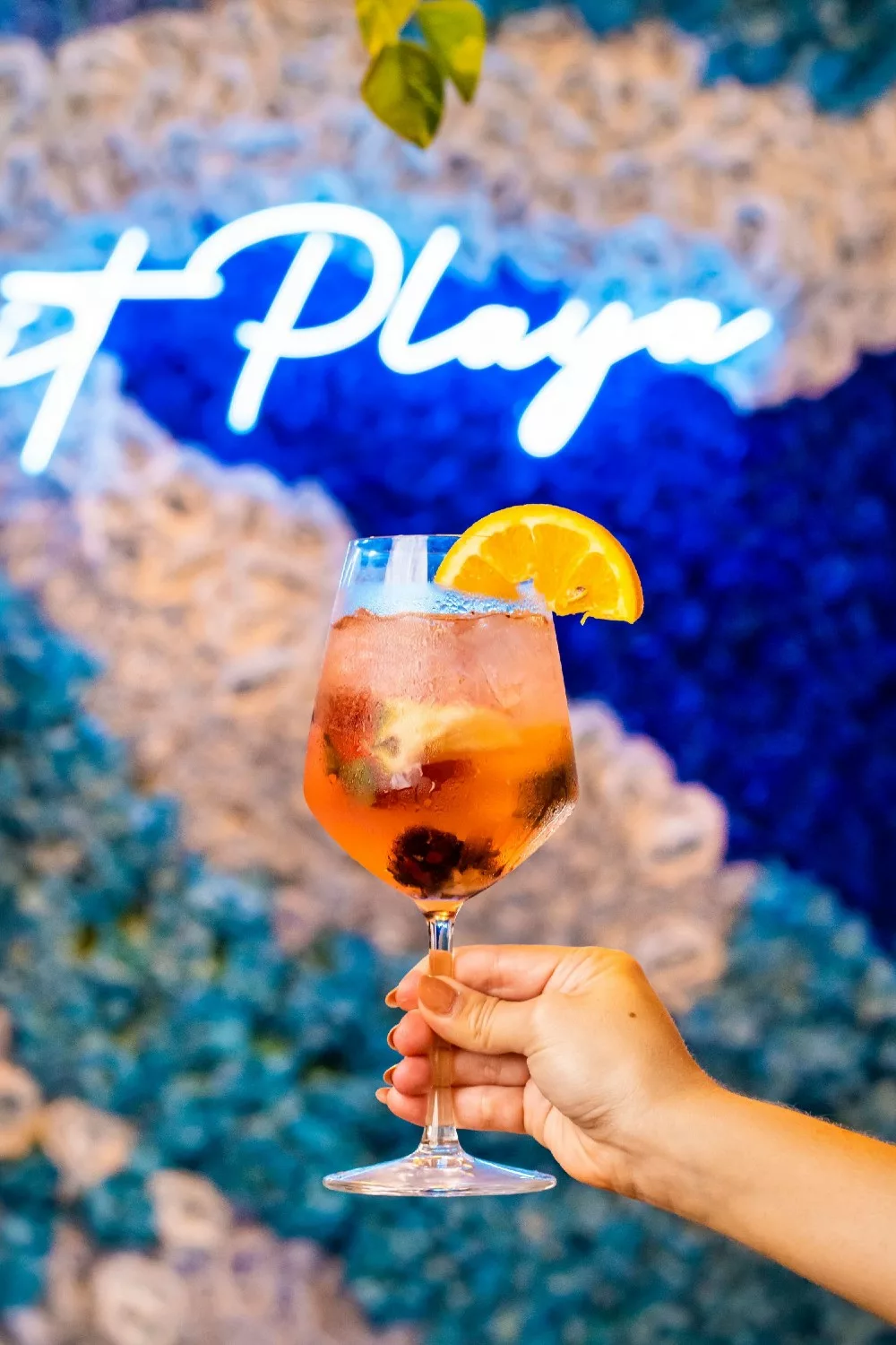 cocktail at Playa during Miami Spice 2023