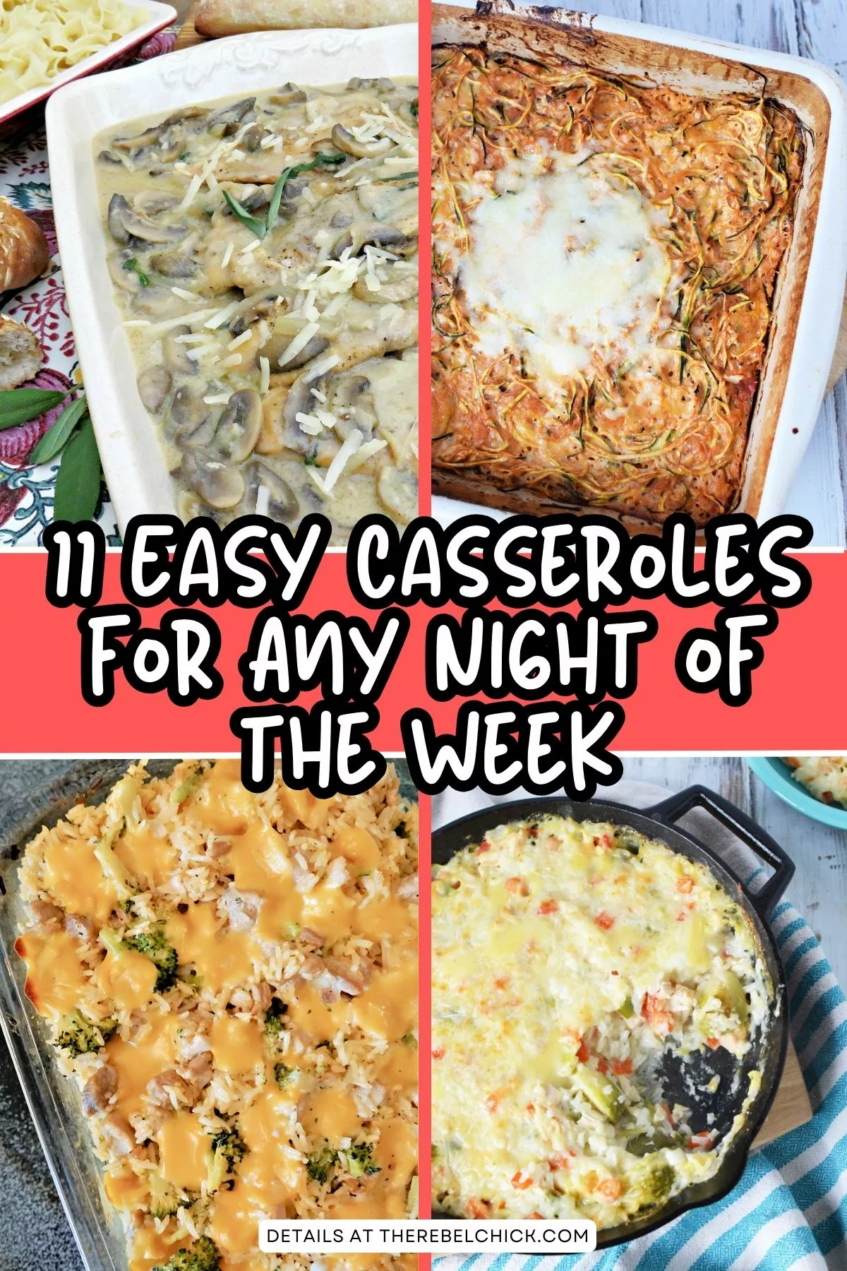 Easy Casseroles The Rebel Chick