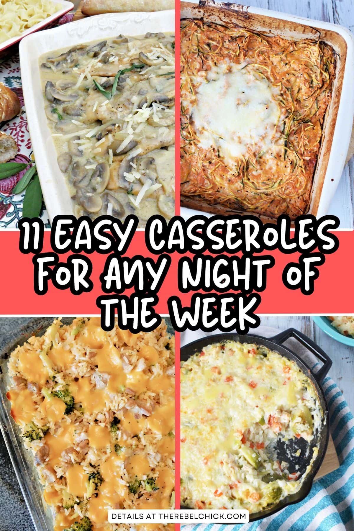11 Easy Casseroles for Any Night of the Week