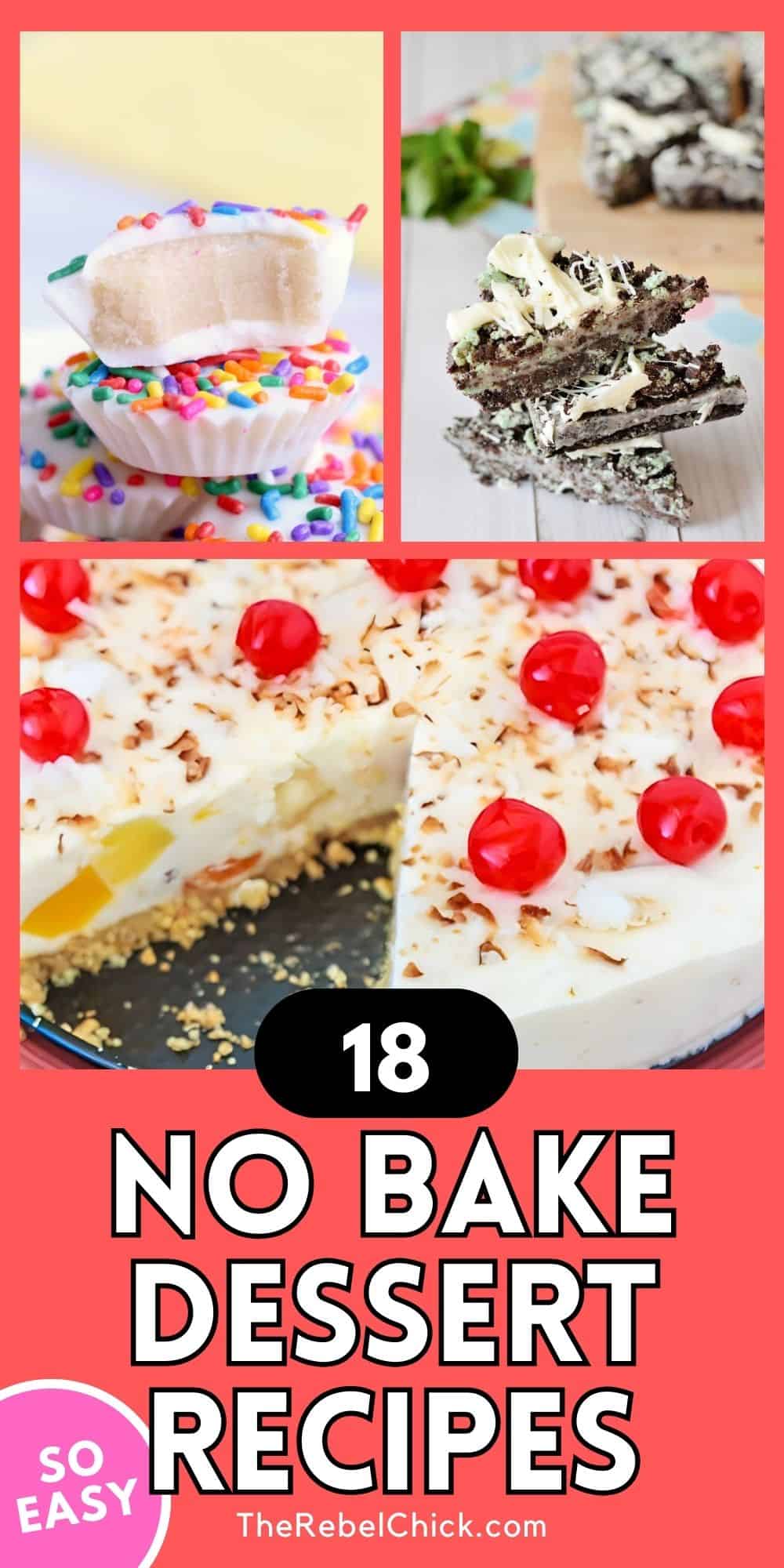 18 Easy No Bake Dessert Recipes