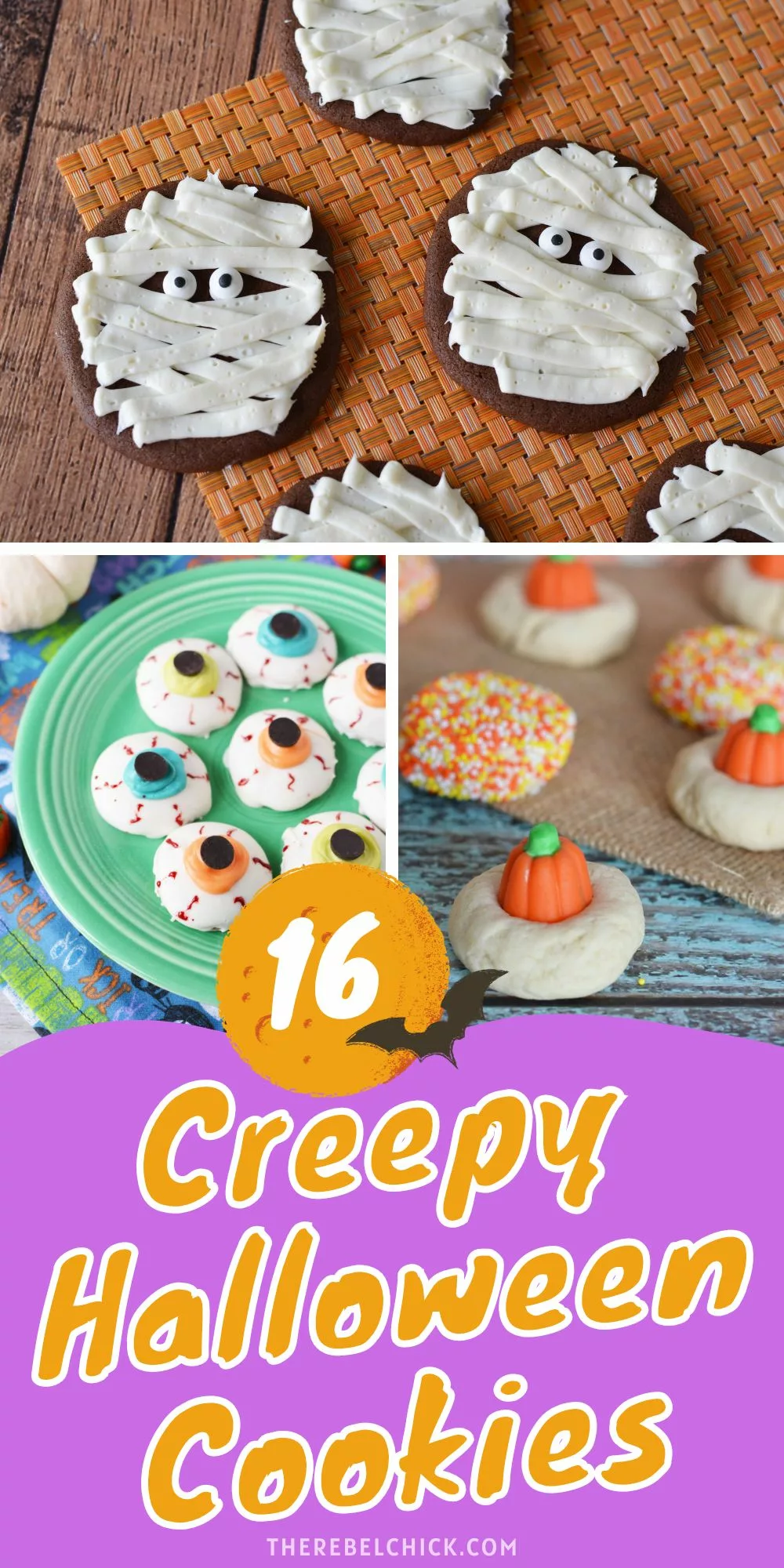 Creepy Cookies for Halloween