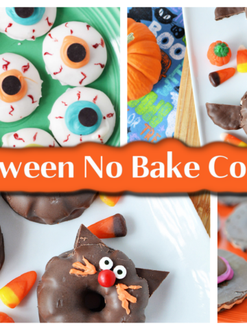 Halloween No Bake Cookies