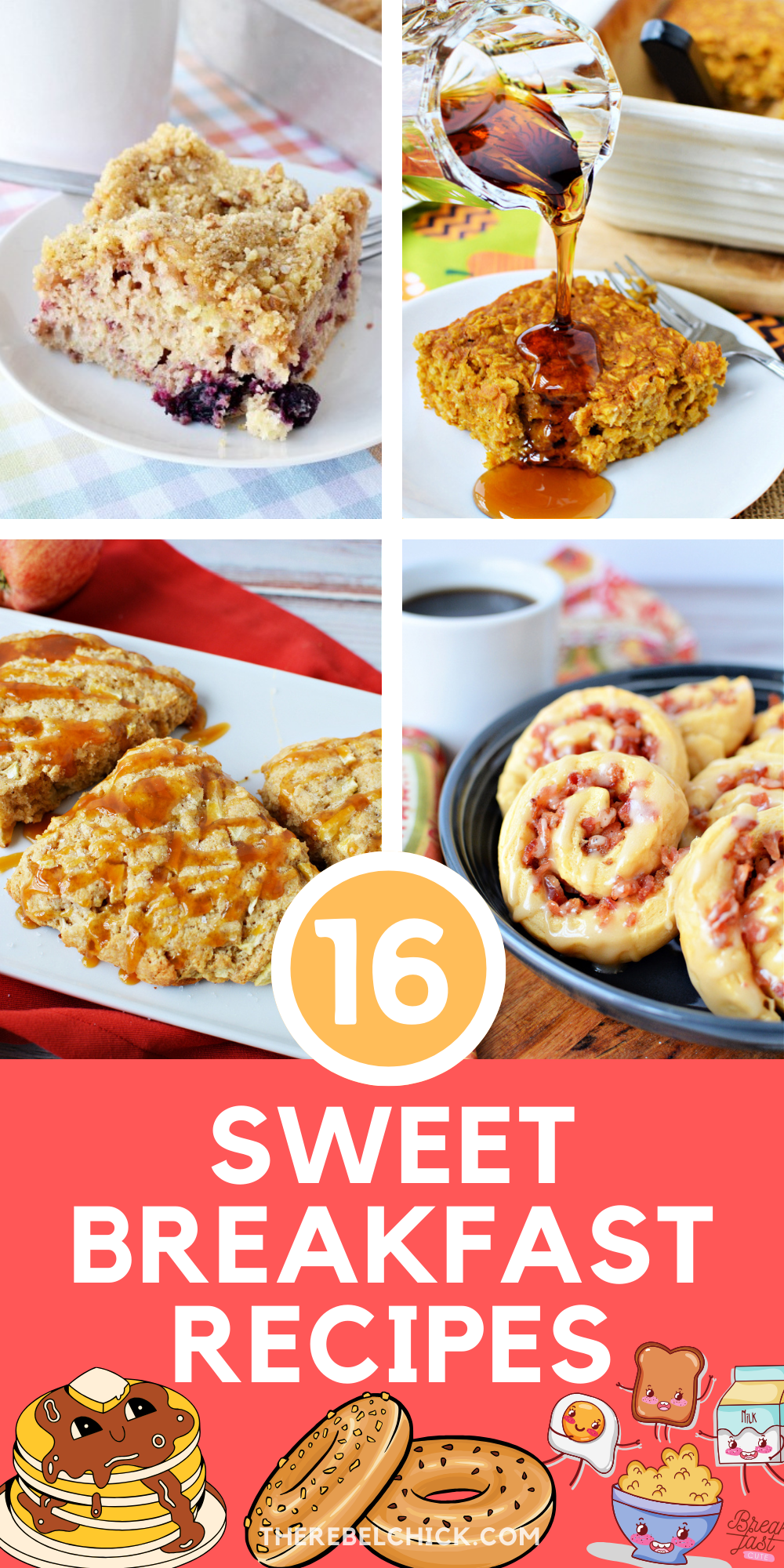 16 Sweet Breakfast Recipes
