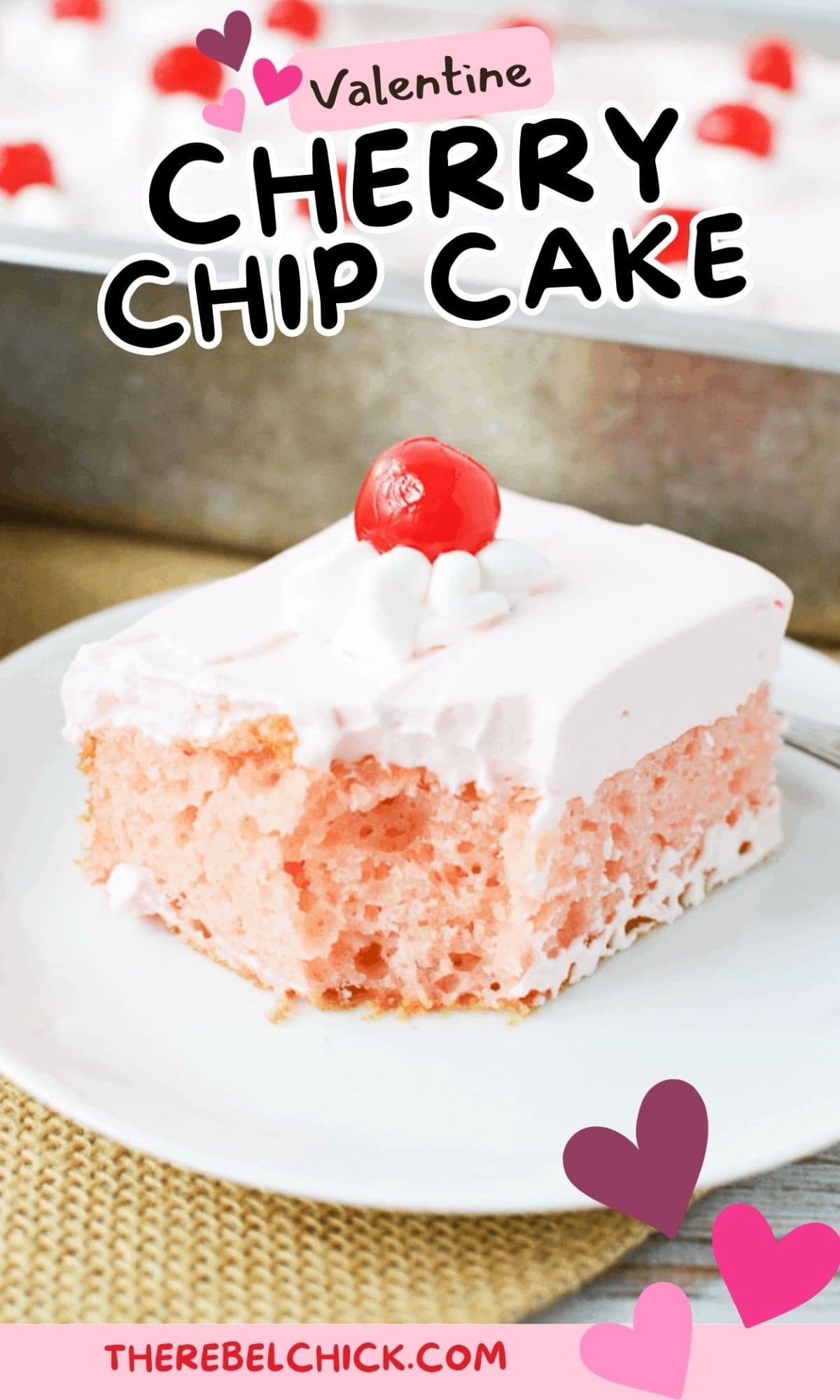 Best Cherry Chip Cake