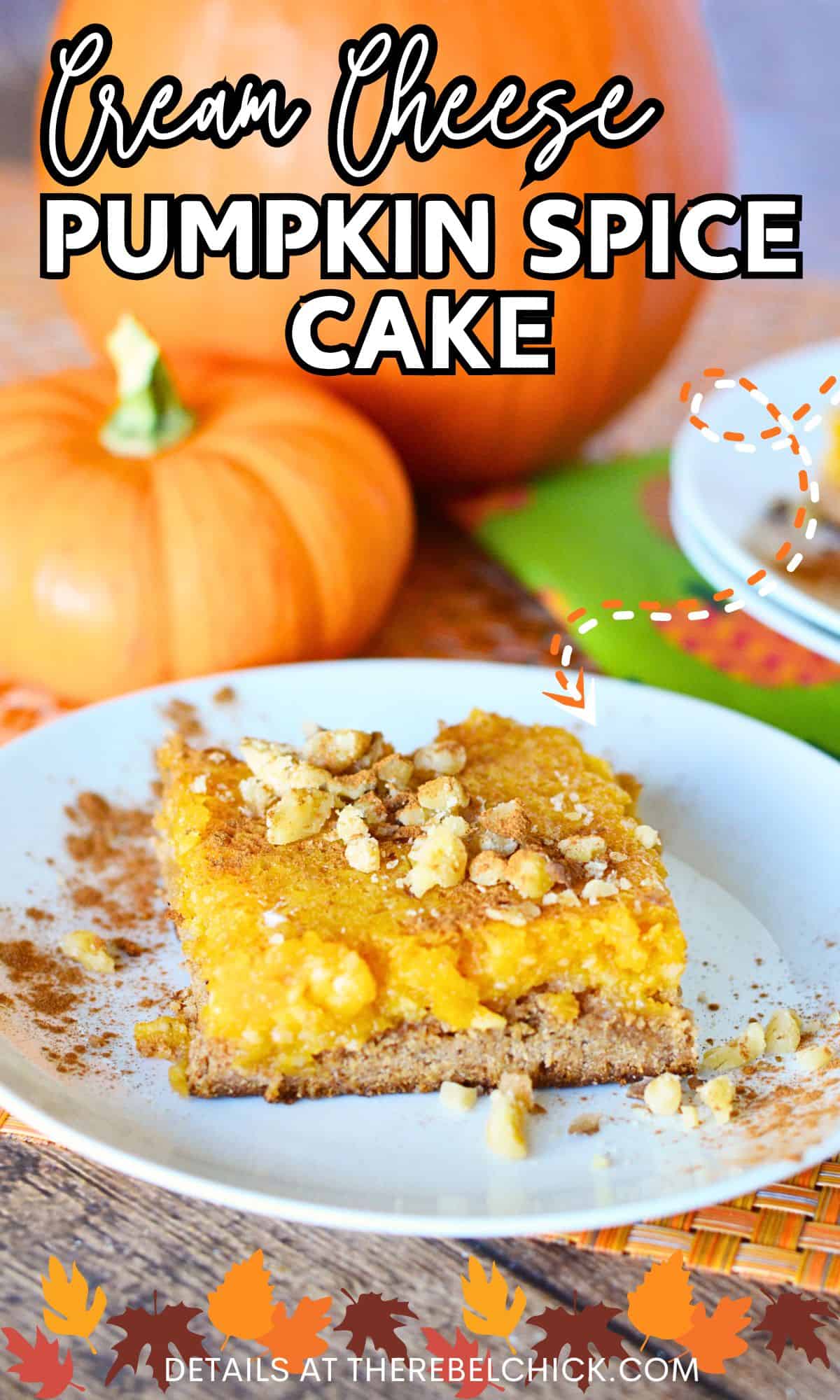 Cream Cheese Pumpkin Spice Cake Recipe