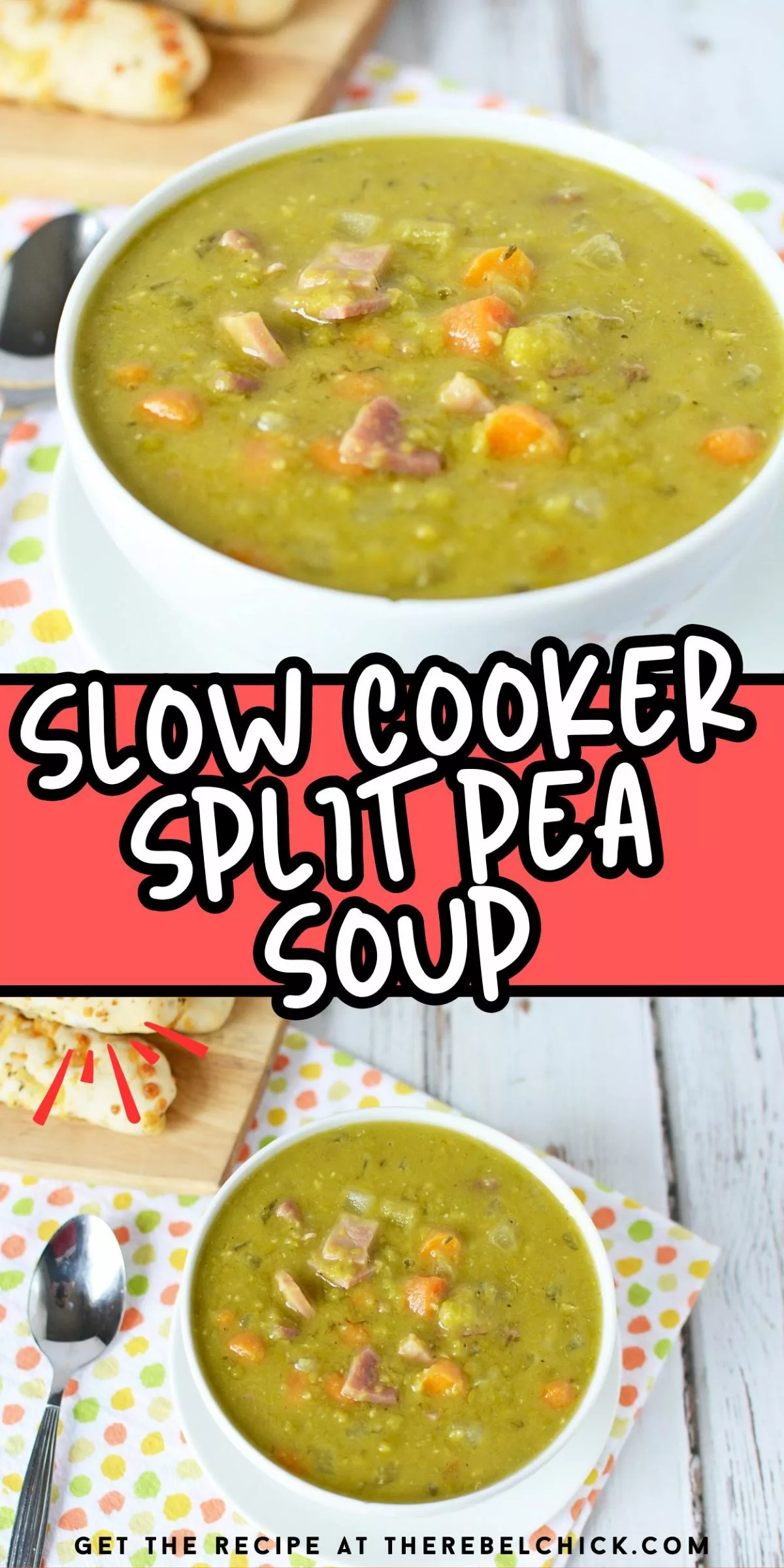Easy Slow Cooker Split Pea Soup