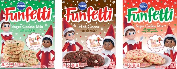 Funfetti® The Elf on the Shelf® Cookie Mixes