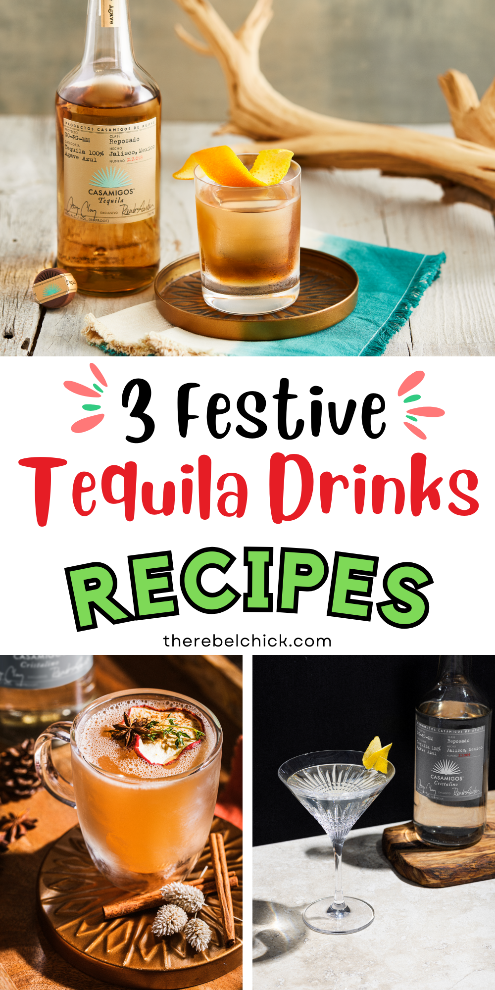 Festive Tequila Drinks