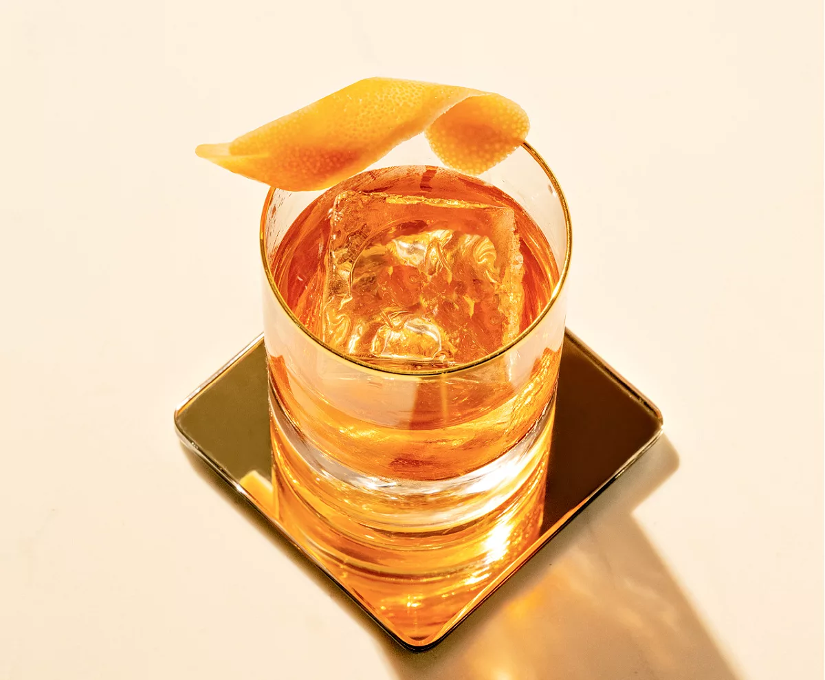 Christmas Bourbon Cocktails Golden Hour