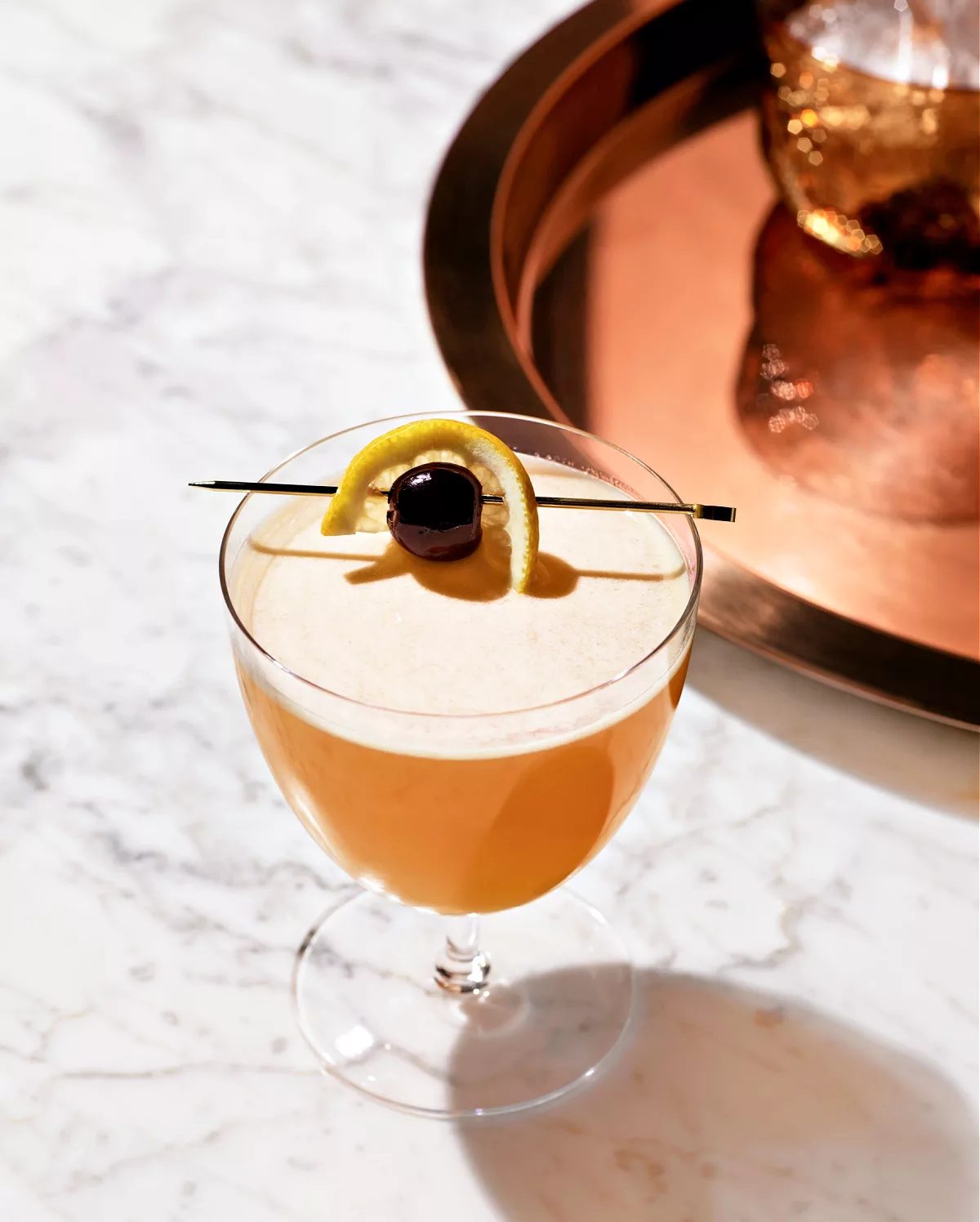 Christmas Bourbon Cocktails Whiskey Sour