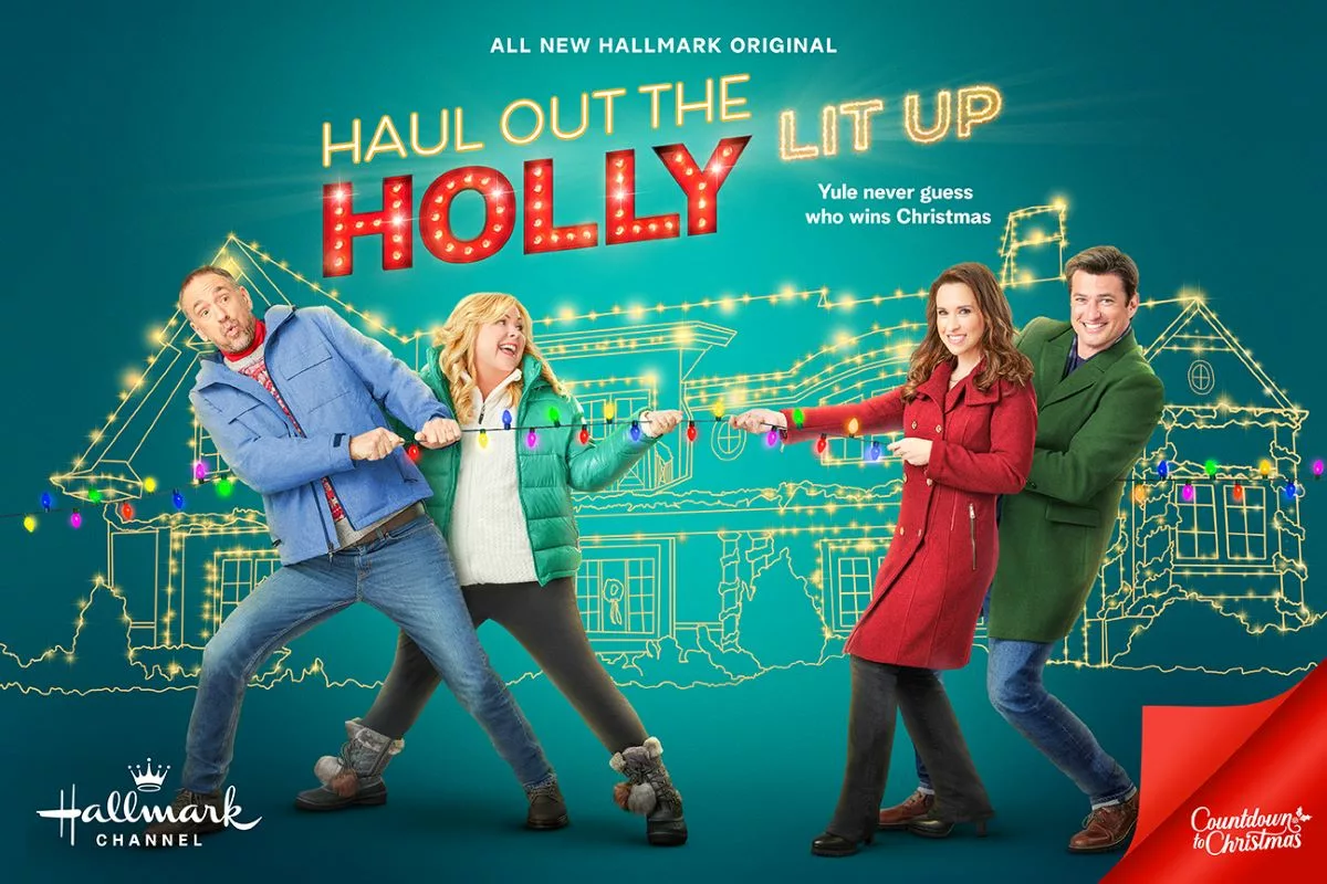 Haul Out The Holly Lit Up poster