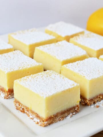 Lemon Bars with Graham Cracker Crust