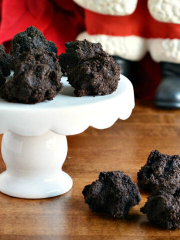 Santa’s Lumps of Coal Cookies Recipe