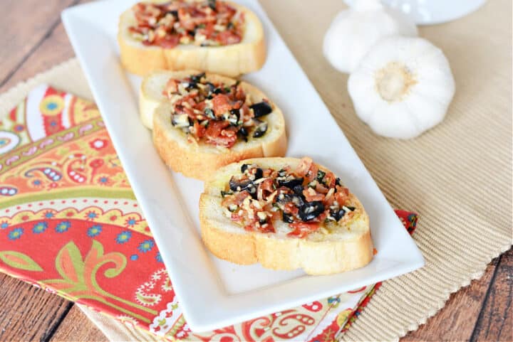 Bacon Garlic Appetizers - The Rebel Chick