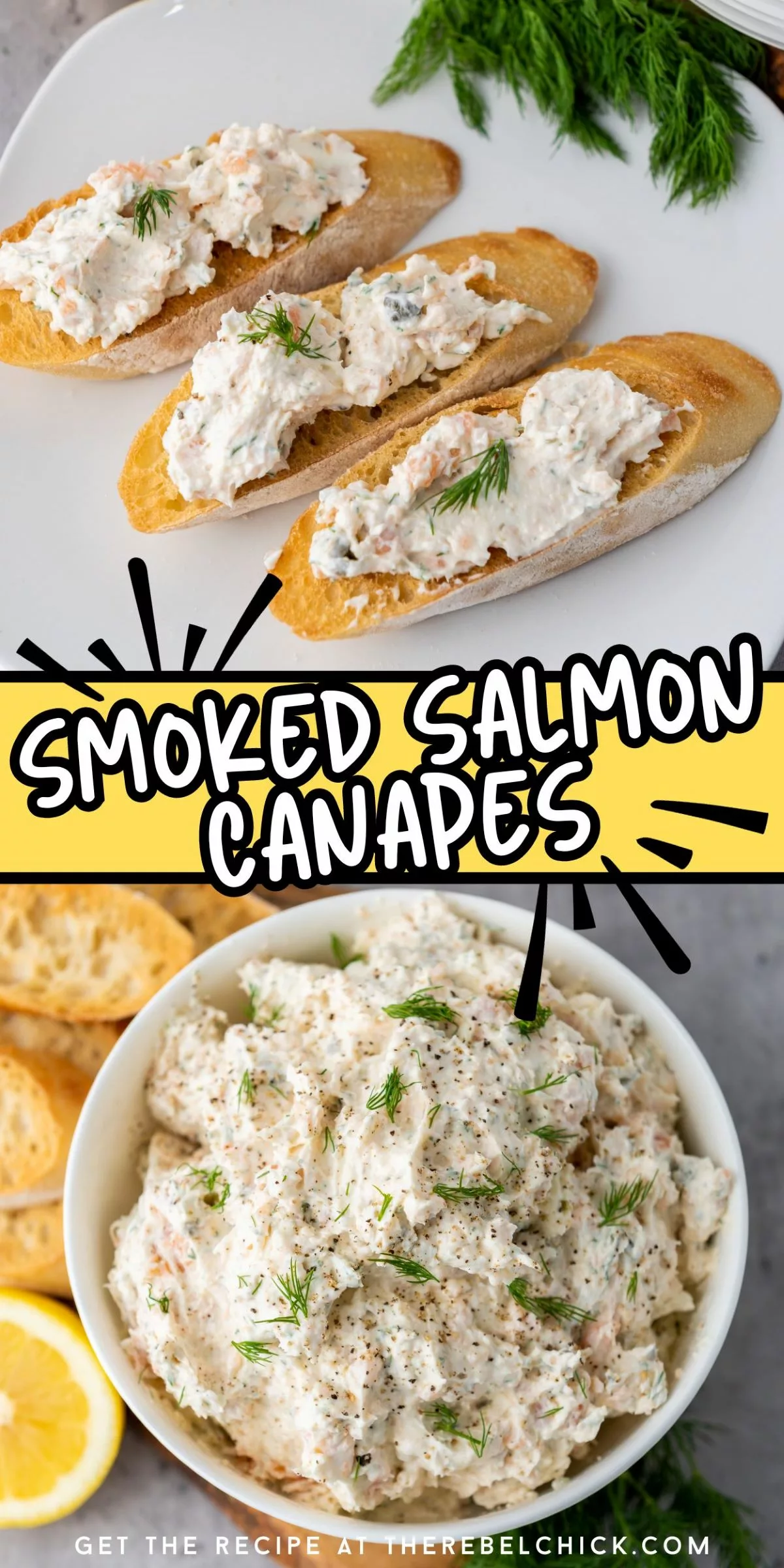 Smoked Salmon Canapes