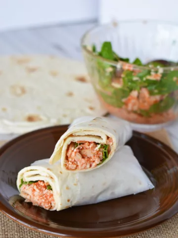 Turkey Roasted Red Pepper Wraps