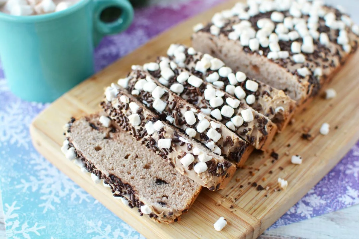 Hot Chocolate Bread Dessert Recipe
