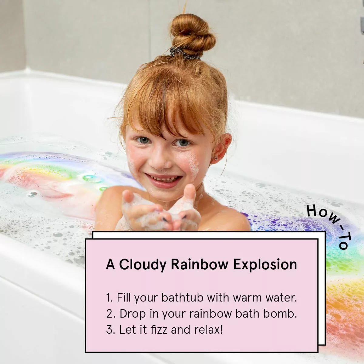 Rainbow Bath Bombs from Grace & Stella The Rebel Chick