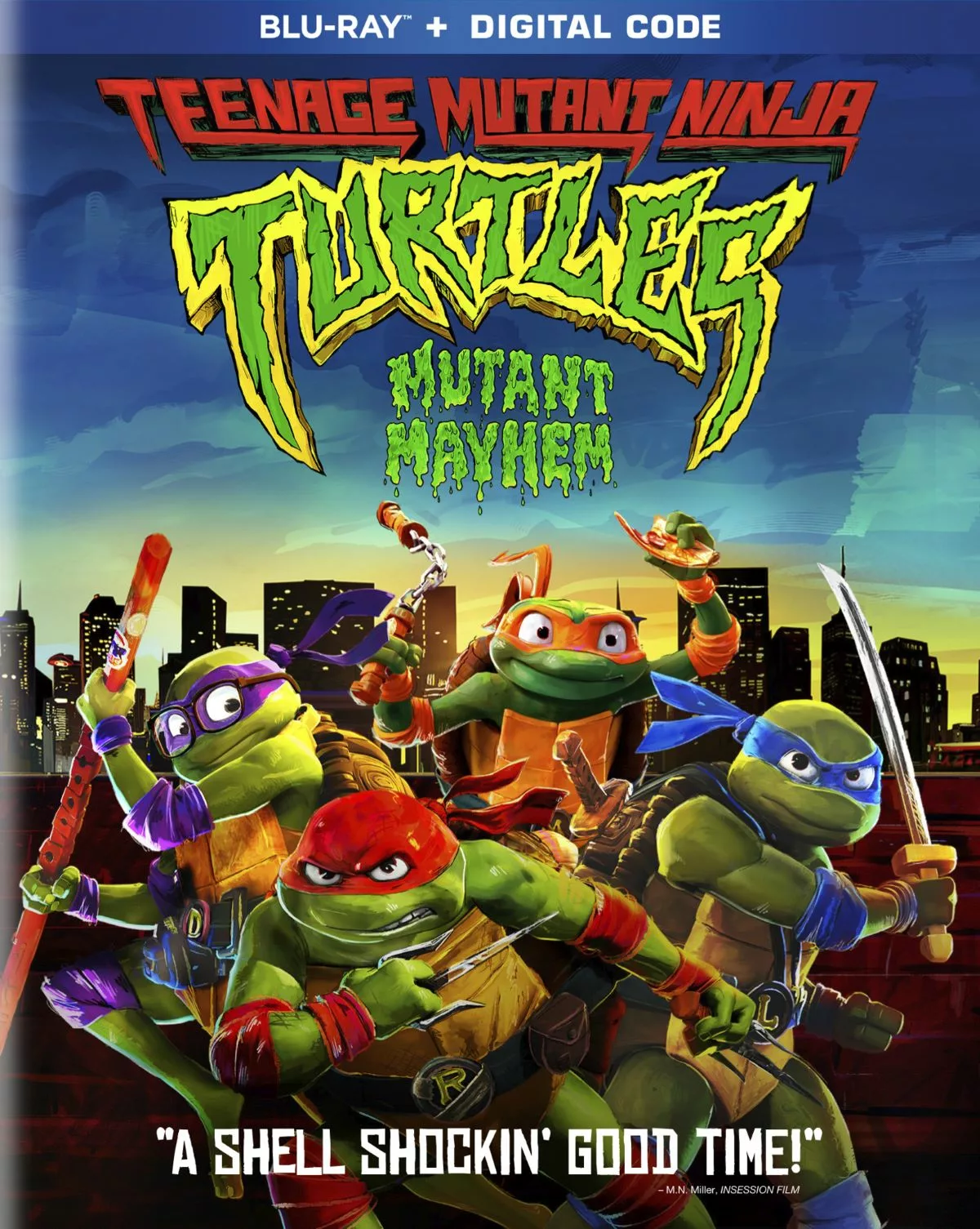 Teenage Mutant Ninja Turtles: Mutant Mayhem (dvd)