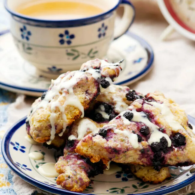 Blueberry Scones Pastry Recipe