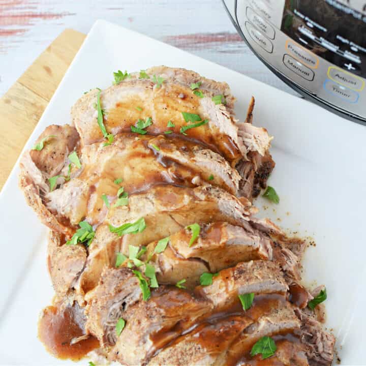 Instant Pot Pork Loin Roast The Rebel Chick