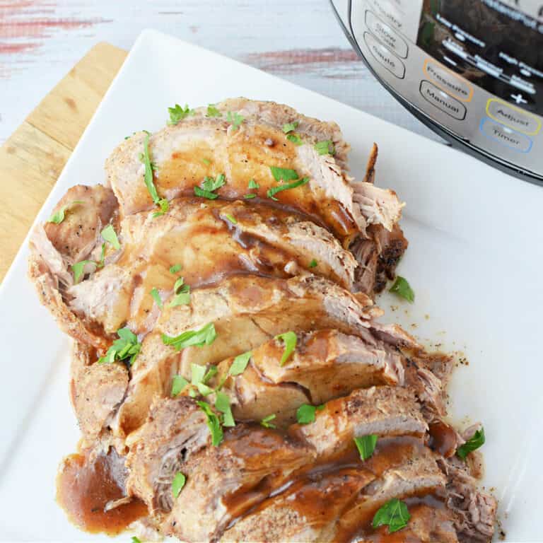 Instant Pot Pork Loin Roast The Rebel Chick