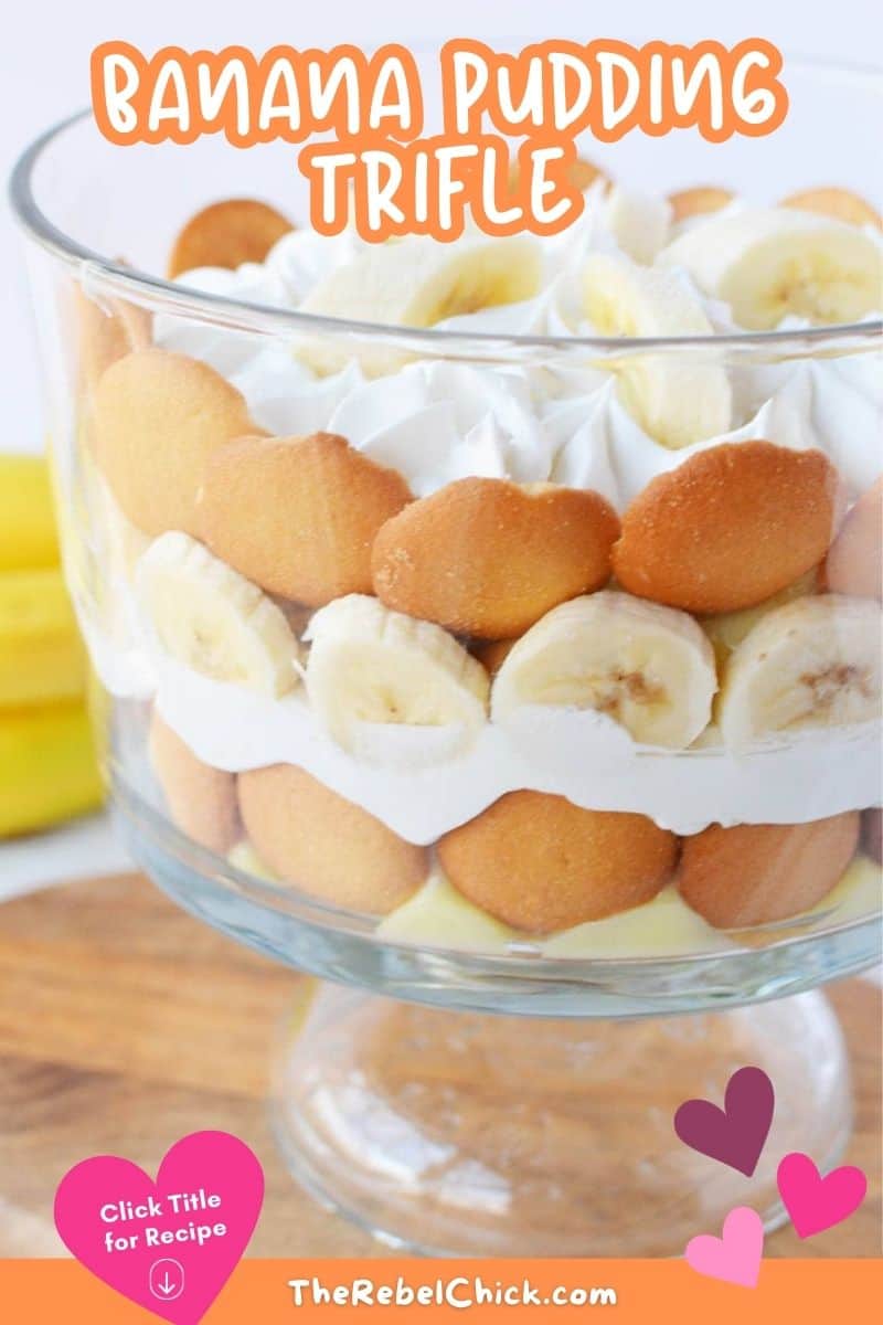 Banana Pudding Trifle - The Rebel Chick