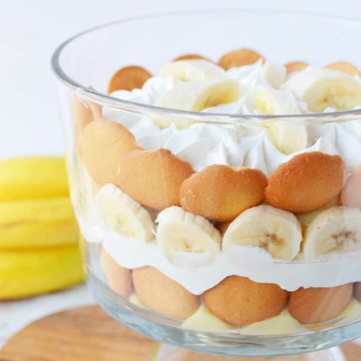 Banana Pudding Trifle - The Rebel Chick