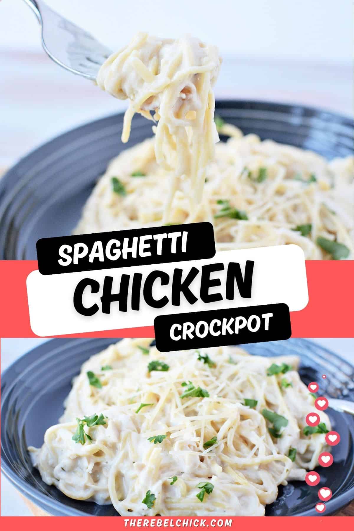 Spaghetti Chicken Crockpot