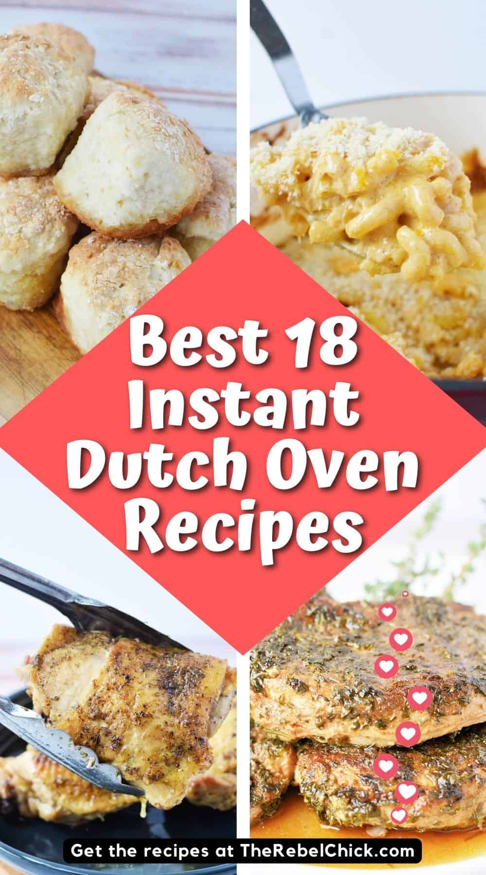 Best 18 Instant Dutch Oven Recipes