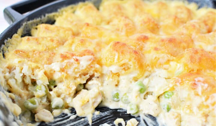 tater tot chili cheese casserole