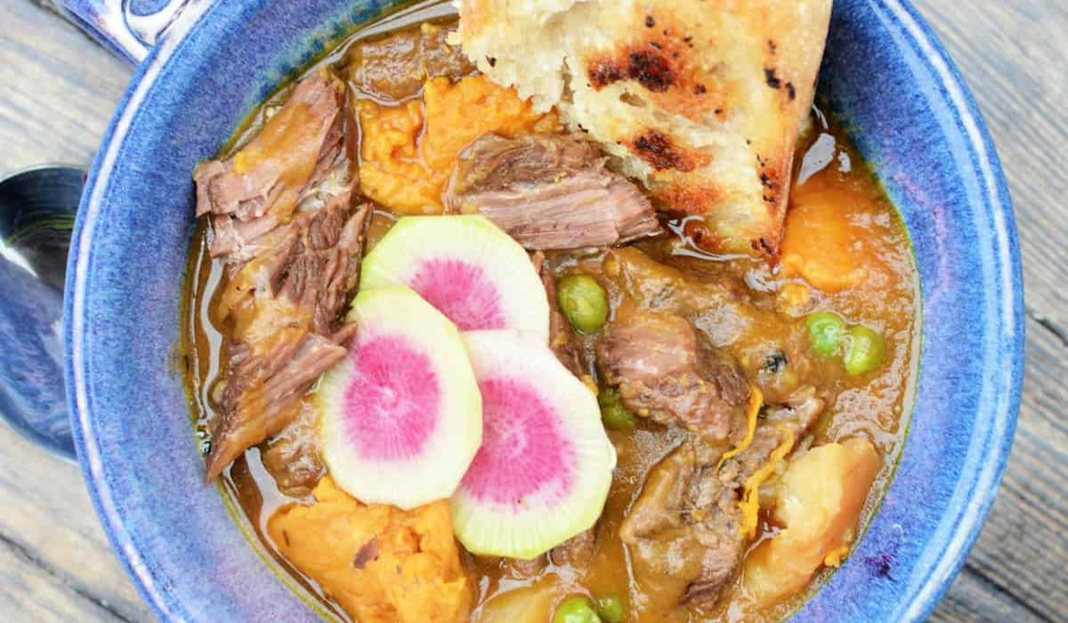Instant Pot Beef Stew with Radish
