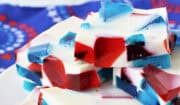 Red White and Blue Stained Glass JELLO