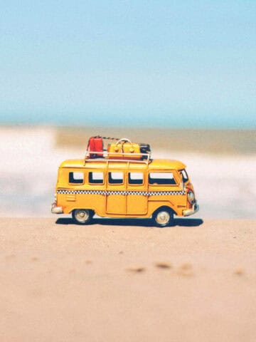 tiny bus for summer vacation