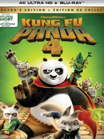 KUNG FU PANDA 4 Blu-Ray DVD Collector's Edition