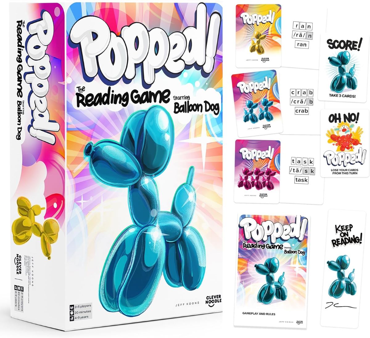 Popped! Learn to Read Card Game