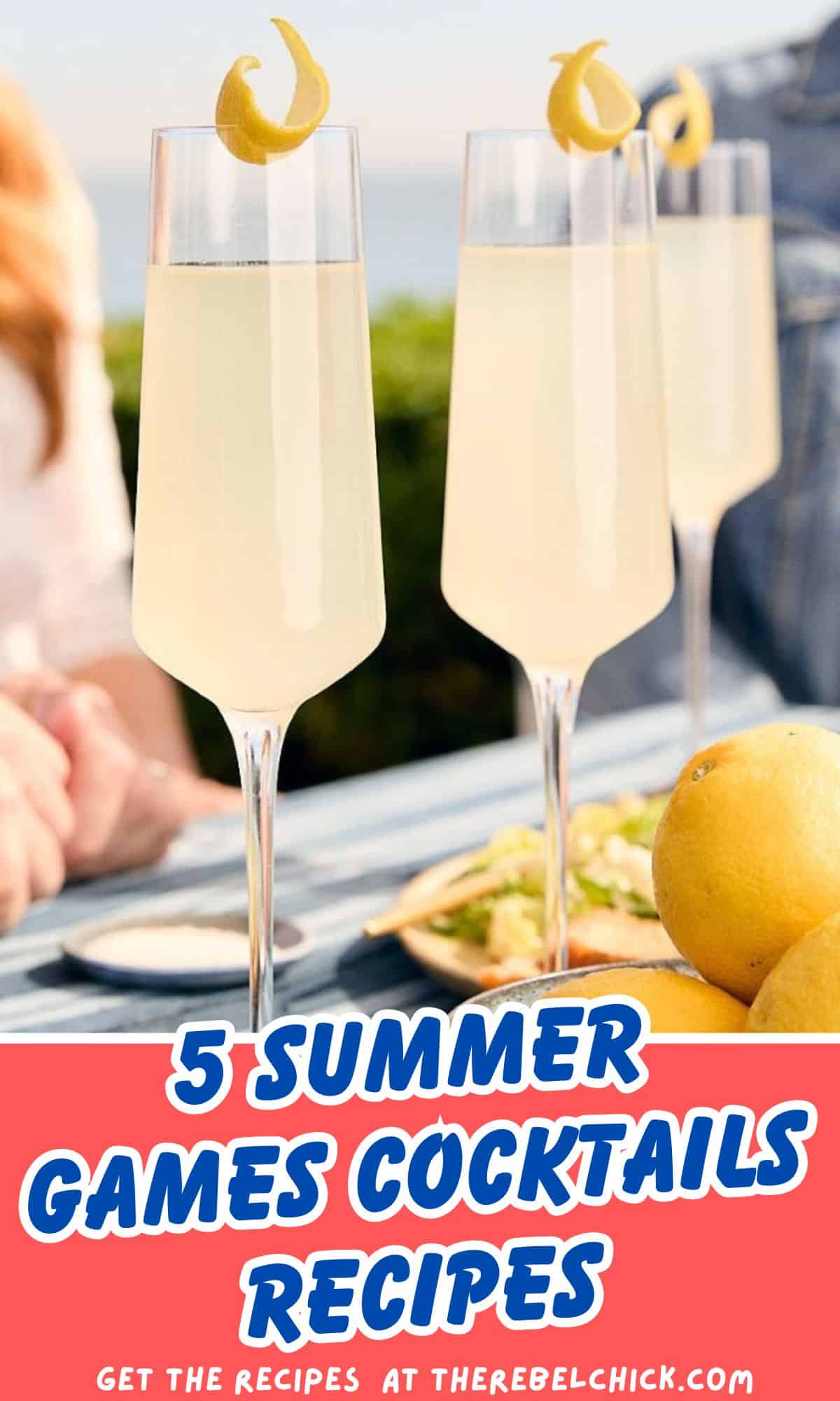 5 Summer Games Cocktails Recipes