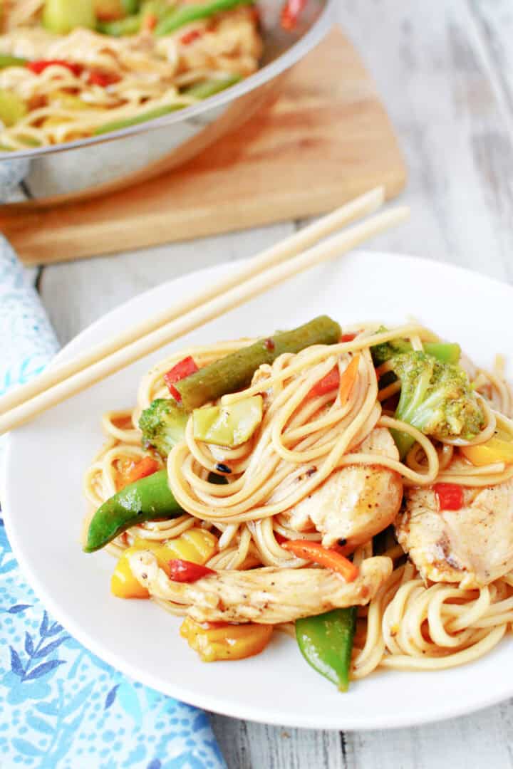 Chicken Stir Fry - The Rebel Chick