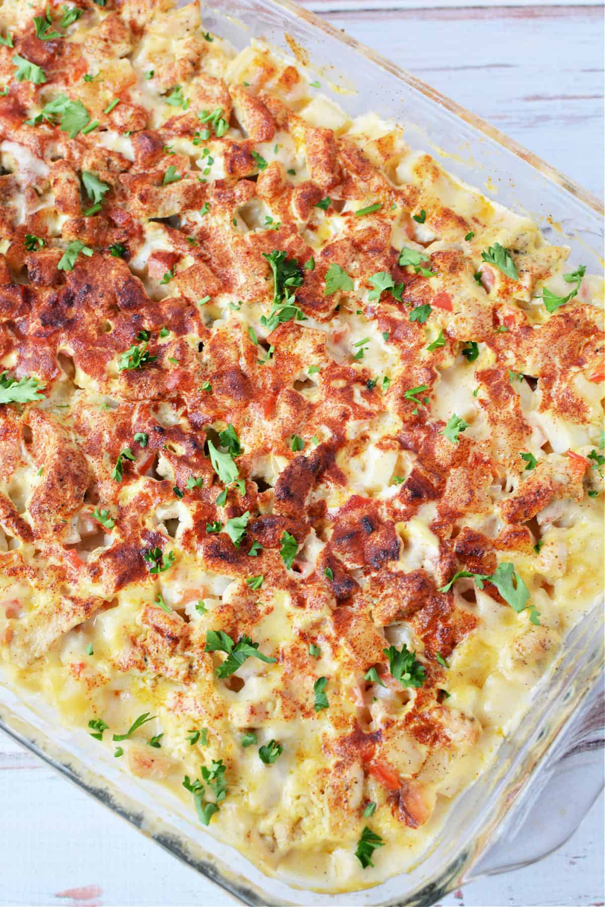 Hash Brown Chicken Casserole Recipe - The Rebel Chick