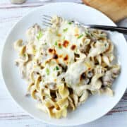 Recipe with Ground Beef and Noodles