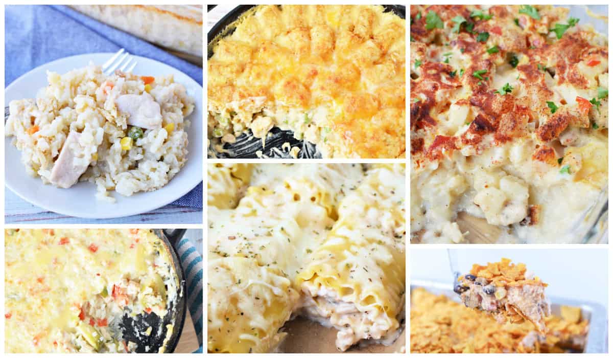 10 Chicken Casseroles For Delicious Family Dinners