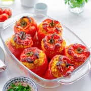 Chicken Stuffed Peppers