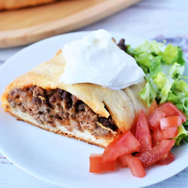 Taco Ring Crescent Roll - The Rebel Chick